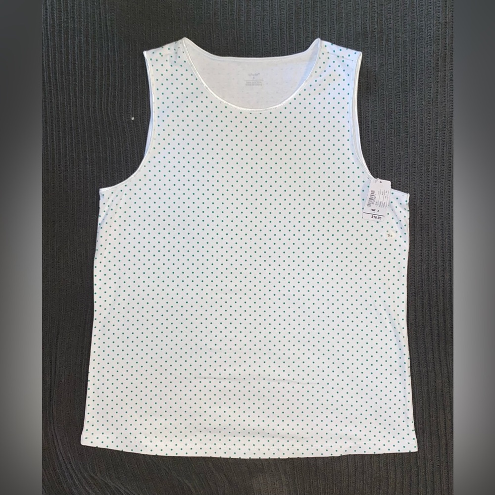Cjbanks Polkadot Tank Top